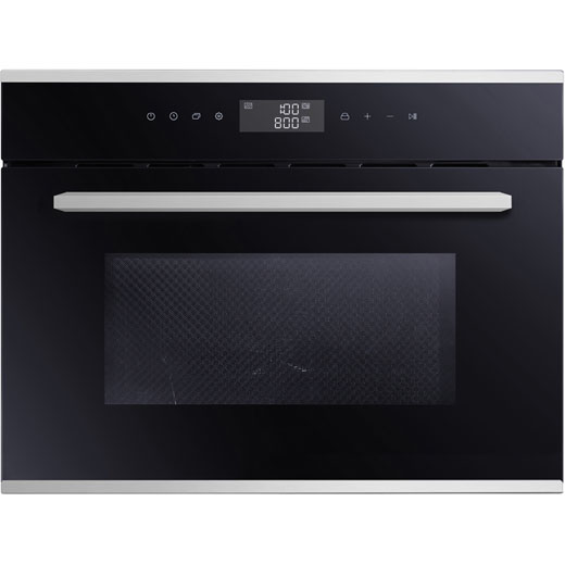 Prima+ Built-in Black & Stainless Steel Microwave & Grill