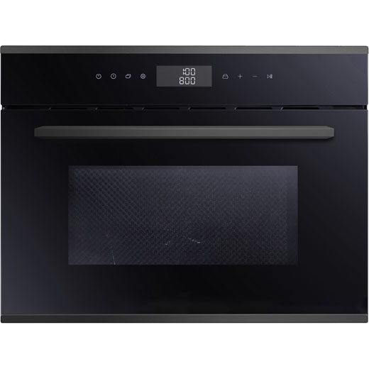 Prima+ Built-in Black Microwave & Grill